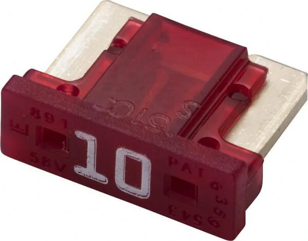 Hella - 8JS728596312 - Fuse Mini Blade Low 10a Length 8.4mm Red Pack 5x