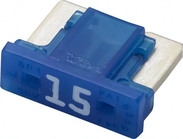 Hella - 8JS728596322 - Fuse Mini Blade Low 15a Length 8.4mm Blue Pack 5x