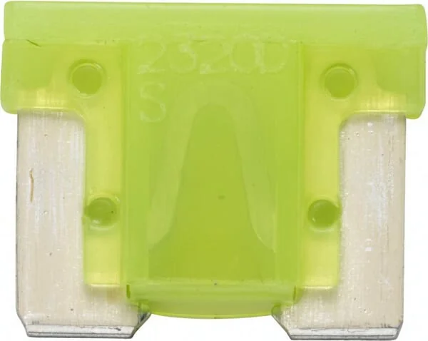 Hella - 8JS728596332 - Fuse Mini Blade Low 20a Length 8.4mm Yellow Pack 5x