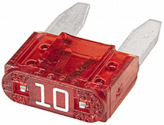 Hella - 8JS728596821 - Fuse Mini Blade 10a Length 19mm Red Pack 5x