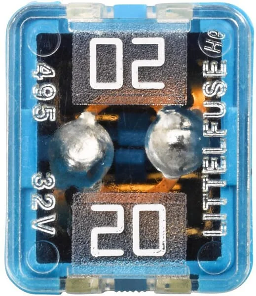 Hella - 8JS740026401 - Fuse PAL 20a Length 23.1mm Blue Pack 1x