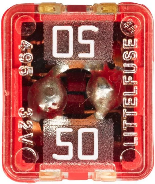 Hella - 8JS740026431 - Fuse PAL 50a Length 23.1mm Red Pack 1x