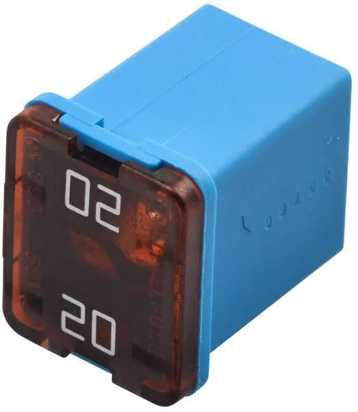 Hella - 8JS740026731 - Fuse PAL 20a Length 12mm Blue