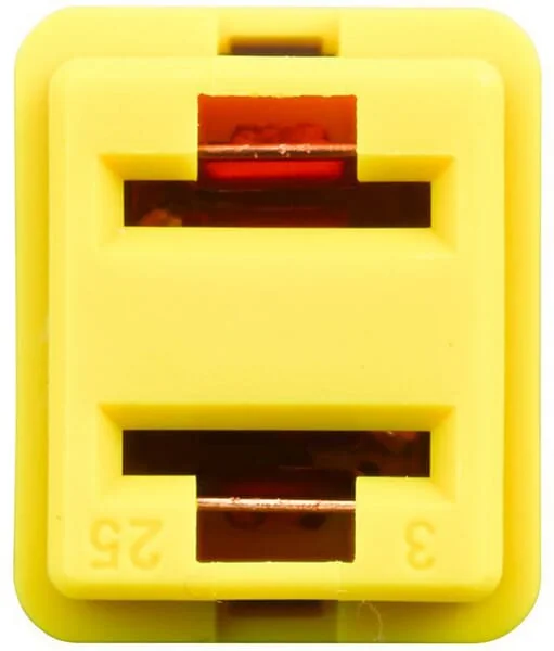Hella - 8JS740026781 - Fuse PAL 60a Length 12mm Yellow