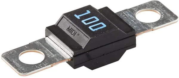 Hella - 8JS742901051 - Fuse MIDI 32v 100a Length 41.1mm Blue Pack 1x