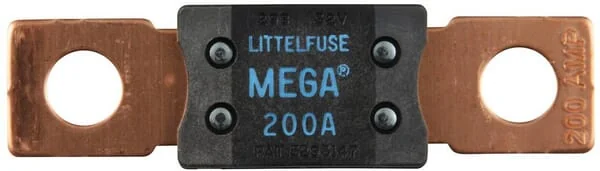 Hella - 8JS742902041 - Fuse Mega 200a Length 68.6mm Blue Pack 1x