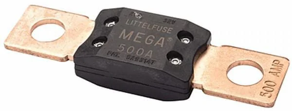 Hella - 8JS742902111 - Fuse MEGA 500a Length 68.6mm Brown