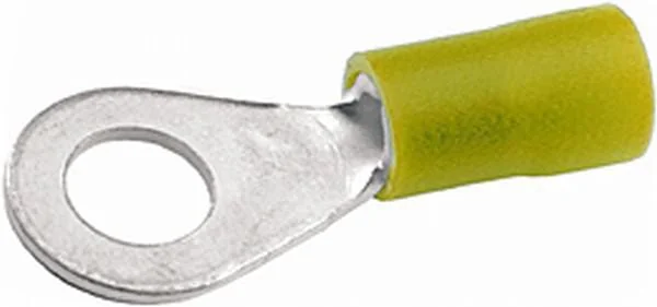 Hella - 8KW044029003 - Ring Connector, Diameter 5.3mm Series A, Yellow, 4-6mm² Blister (50x), Hella