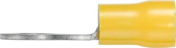 Hella - 8KW044030003 - Ring Connector, Diameter 6.5mm Series A, Yellow, 4-6mm² Blister (50x), Hella