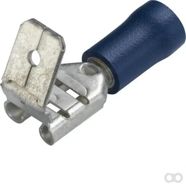 Hella - 8KW044032003 - Terminal Blade Female, Blue, 1.5-2.5mm² 6.3x0.8mm, Blister (50x), Hella