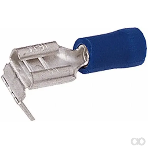 Hella - 8KW044032003 - Terminal Blade Female, Blue, 1.5-2.5mm² 6.3x0.8mm, Blister (50x), Hella