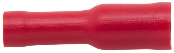 Hella - 8KW045145003 - Bullet Connector Female, Red, 0.5-1mm² Diameter 4mm Series A