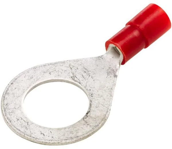 Hella - 8KW178042052 - Ring Connector, Red, 0.5-1.5mm² Diameter 10.5mm Series A, Blister (50x)