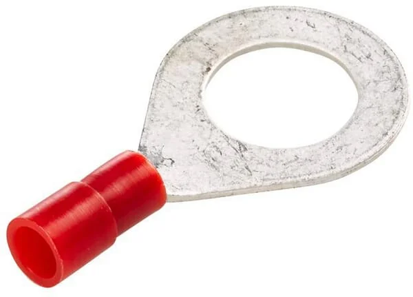 Hella - 8KW178042052 - Ring Connector, Red, 0.5-1.5mm² Diameter 10.5mm Series A, Blister (50x)