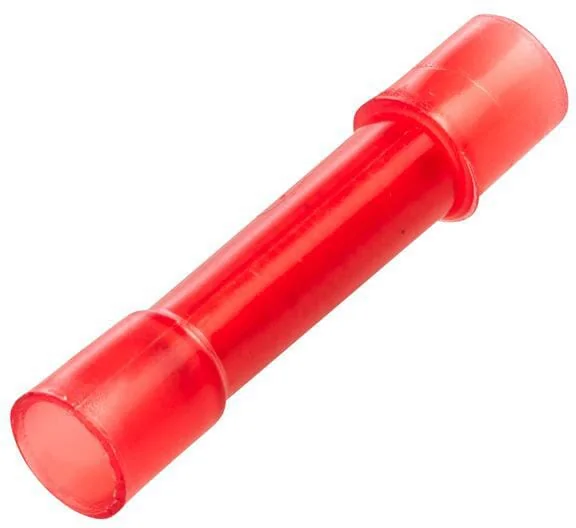 Hella - 8KW178043002 - Butt Connector, Red, 0.5-1.5mm² Series A, Blister (100x)