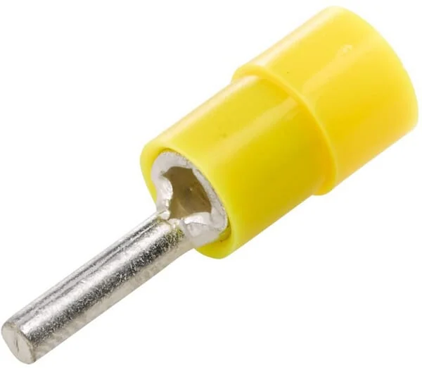 Hella - 8KW178044022 - Pin Terminal, Yellow, Series A, 4-6mm² Blister (50x)