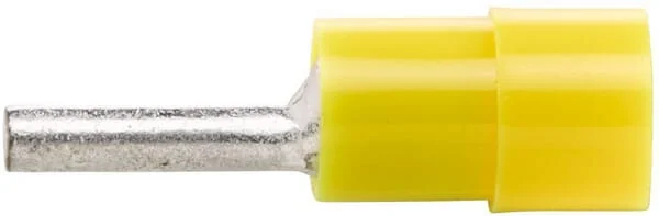 Hella - 8KW178044022 - Pin Terminal, Yellow, Series A, 4-6mm² Blister (50x)