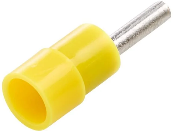 Hella - 8KW178044022 - Pin Terminal, Yellow, Series A, 4-6mm² Blister (50x)