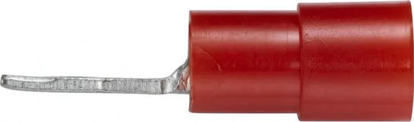 Hella - 8KW178045002 - Fork Terminal, Diameter 3.7mm Red, 0.5-1.5mm² Series A, Blister