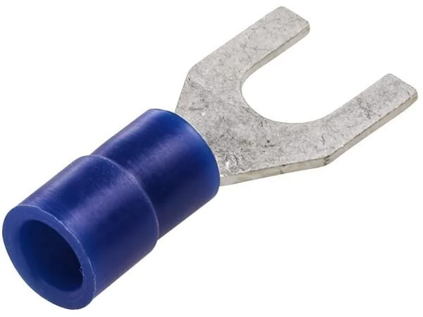 Hella - 8KW178045102 - Fork Terminal, Blue, 1.5-2.5mm² Diameter 5.3mm Series A, Blister