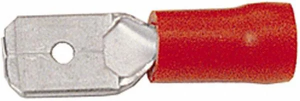 Hella - 8KW702796003 - Terminal Blade Male, Red, 0.5-1mm² 6.3x0.8mm, Blister (100x)