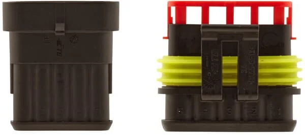 Hella - 8KW744809801 - Super Seal 5-Pole Set Cpl.