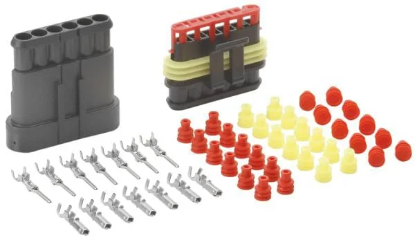 Hella - 8KW744810801 - Super Seal 6-Pole Set Cpl.