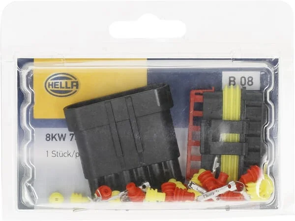 Hella - 8KW744810801 - Super Seal 6-Pole Set Cpl.