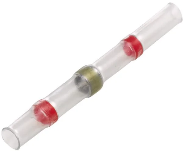 Hella - 8KW744887013 - Butt Connector, 42MM Diameter 2.7MM, Red, 0.8-2MM² Blister, Hella