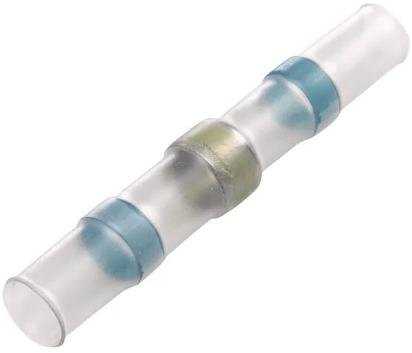 Hella - 8KW744888013 - Butt Connector, 42MM Diameter 4.5MM, Blue, 2-4MM² Blister, Hella