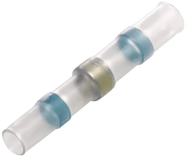 Hella - 8KW744888013 - Butt Connector, 42MM Diameter 4.5MM, Blue, 2-4MM² Blister, Hella