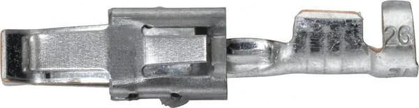 Hella - 8KW863934003 - Terminal Blade Female, White, 0.5-1MM² 2.8x0.8MM, Blister (50x) Hella