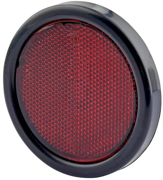 Hella - 8RA002016121 - Reflector, Diameter 95MM, Red, E17 339, Hella