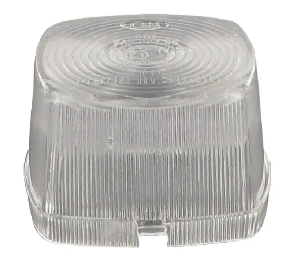 Hella - 9EL117330001 - Light Lens, Transparent, Square LH/RH Hella