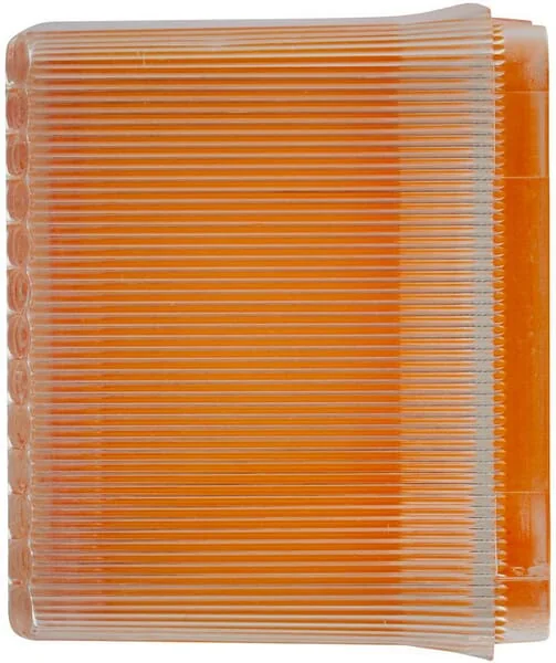 Hella - 9EL118705001 - Transparent/Amber Rectangular Light Lens, Left
