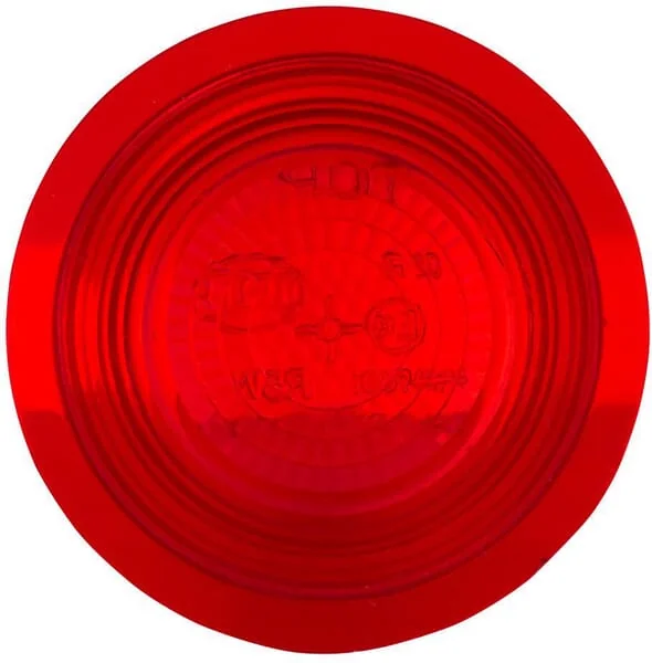Hella - 9EL950315061 - Light Lens, Red LH/RH Hella
