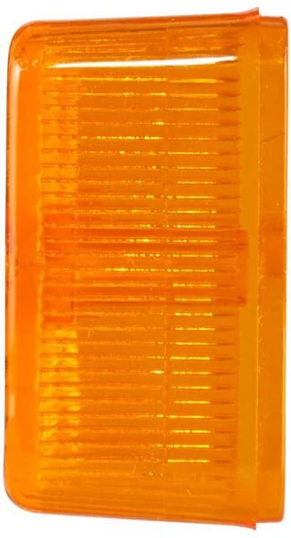 Hella - 9EL990267001 - Light Lens, Amber, Rectangular 150x30x54mm LH/RH Hella