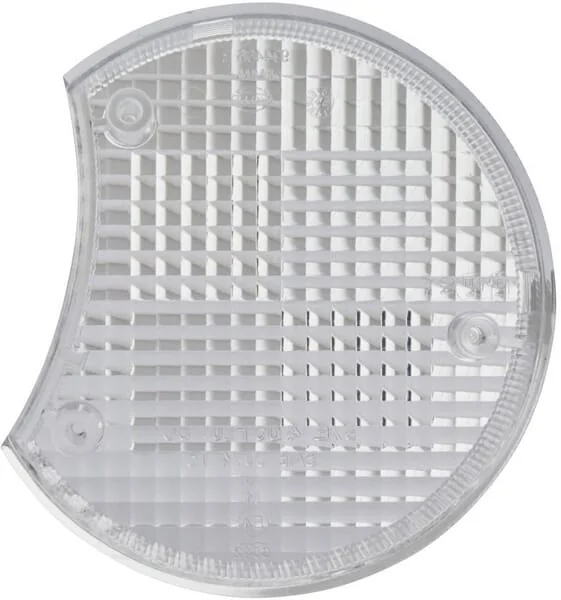 Hella - 9EL990354021 - Light Lens, White Front/Right Hella