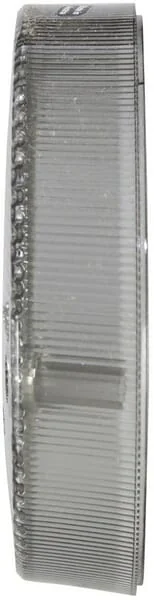 Hella - 9EL990354041 - Light Lens, Grey, Round Rear/Right Hella