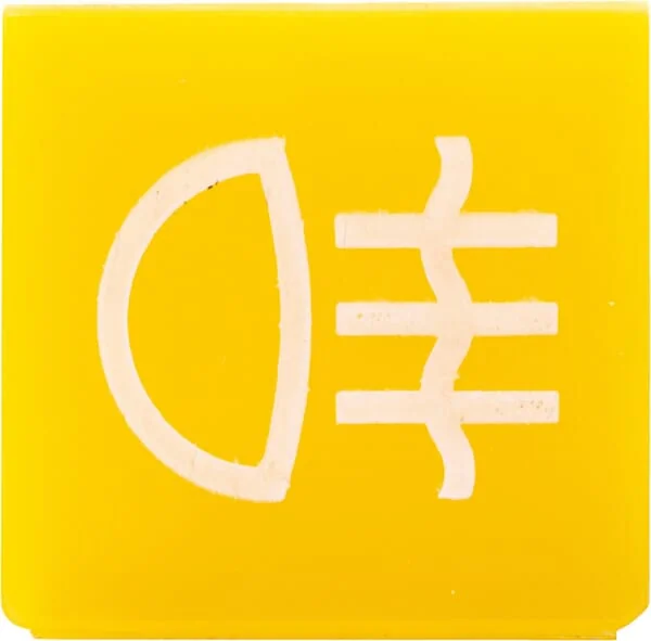 Hella - 9XT713630361 - Symbol: Rear Fog Yellow