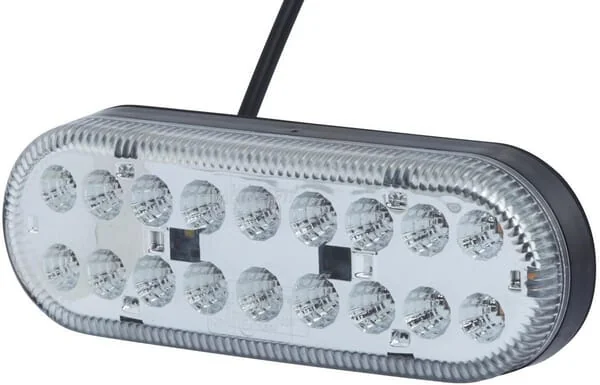 Hella ValueFit - 2BE357022001 - Direction And Position Light LED, Front, Rectangular, 12/24V, Transparent, Bolt On