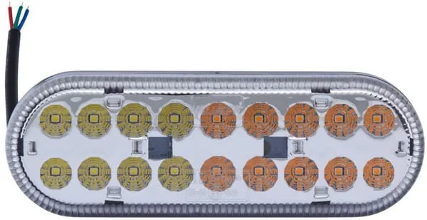 Hella ValueFit - 2BE357022001 - Direction And Position Light LED, Front, Rectangular, 12/24V, Transparent, Bolt On