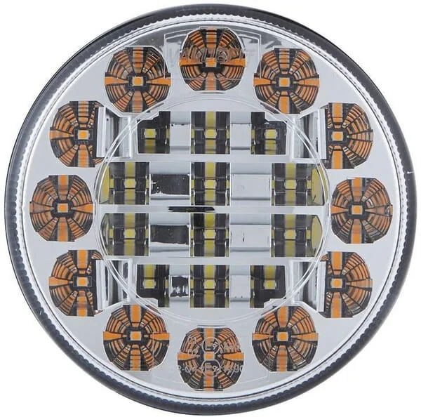 Hella ValueFit - 2BE357027061 - Direction And Position Light LED, Front, Round, 10/30V, Transparent, Bolt On
