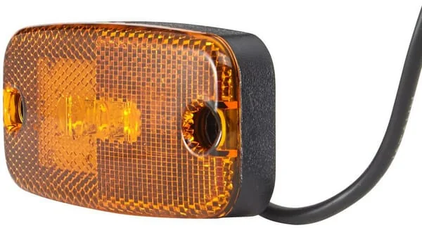 HELLA VALUEFIT - 2PS357008011 - Marker Light LED Rectangular Amber Bolt On