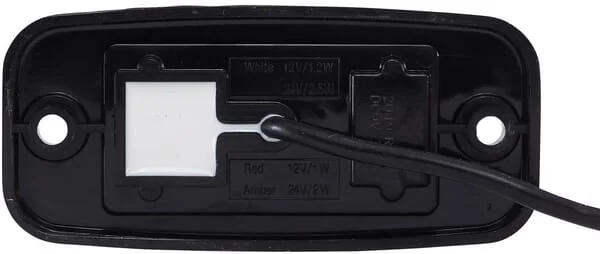 HELLA VALUEFIT - 2TM357008021 - Marker Light LED Rectangular Red Bolt On