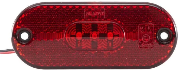 HELLA VALUEFIT - 2TM357009111 - Marker Light LED Rectangular Red Bolt On