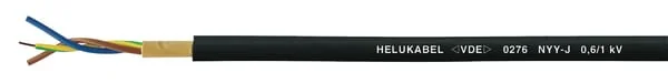 Helukabel - NYYJ515RE - Nyy-J Cable 5x1.5mm²