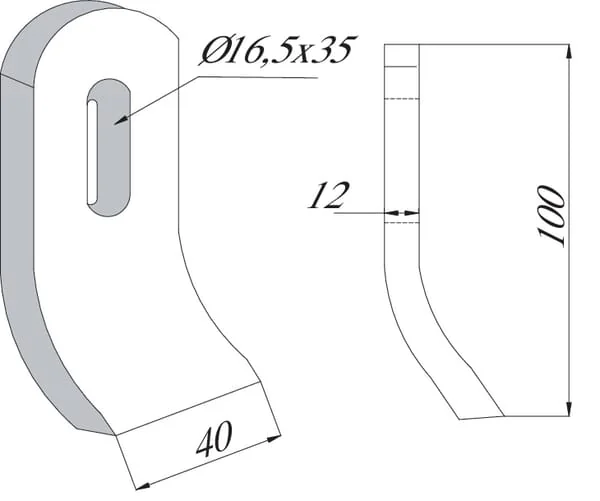 Herder - 95722012 - Topper 40x12mm Herder