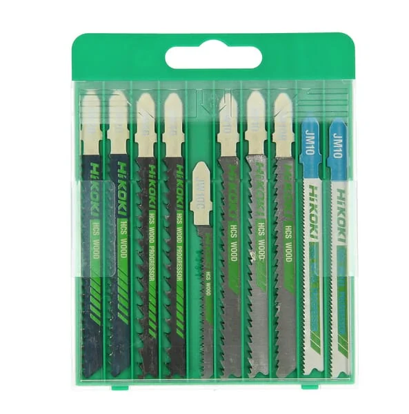 Hikoki - 750049 - Hikoki Jigsaw Blade 10-Piece Set
