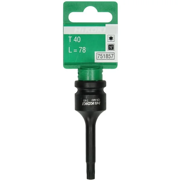 Hikoki - 751857 - Impact Socket Torx 1/2"-T40